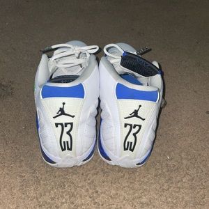 Sport blue Jordan 14
